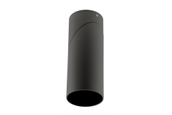 Lampada da soffitto VIRGO, max. 250V, 50/60Hz, 57x152mm, IP20, max. 20W, Rotonda, Nero