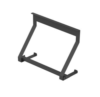 Set di binari da cucina Epka Luxion 80 cm con accessori in metallo con fissaggio nascosto Nero 1208969982