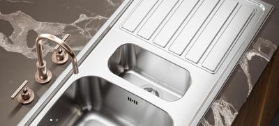 Banka Centurio 100-34 Lavello in acciaio inox da incasso 100x50 cm con sgocciolatoio 1208970033