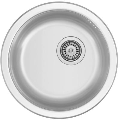 Banka U18380 Lavello rotondo in acciaio inox 45 cm Sottopiano 1208970056