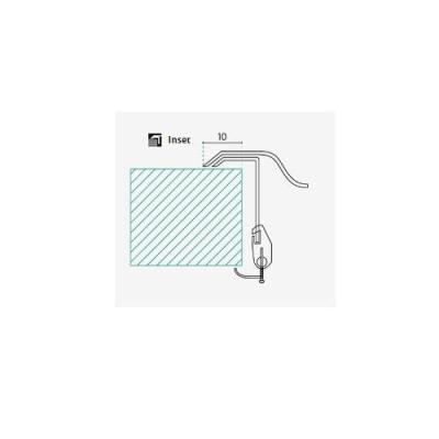 Banka P18380 Acciaio inox Lavello rotondo poco profondo con sgocciolatoio 45 cm Da incasso e sottopiano 1208970057