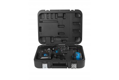 HÖGERT set avvitatore a impulsi a batteria, senza spazzole, 1000 Nm, 18V con batteria, caricabatterie.