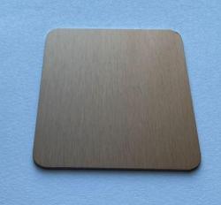 Pure.Sink PVD campione di colore in acciaio inossidabile spazzolato Rame 1208970649