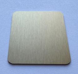 Pure.Sink PVD RVS campione colore oro spazzolato 1208970650