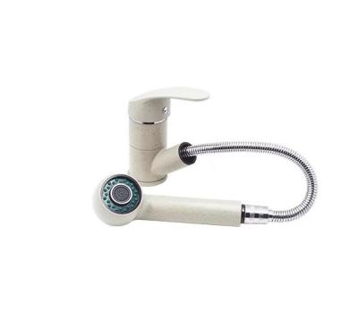 Rubinetto da cucina Graniteland Rhea Beige Sabbia con Bocchetta Estraibile e Doccetta a Doppia Funzione 1208970713