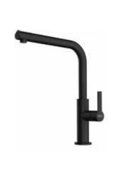 Franke Maris Slim L Rubinetto da cucina Girevole Uscita Nero 115.0728.391