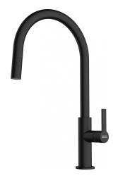 Franke Maris Slim J Rubinetto da cucina nero con bocca estraibile 115.0728.389