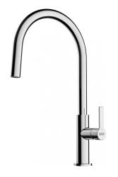 Franke Maris Slim J Rubinetto da cucina cromato con bocca estraibile 115.0728.388