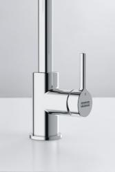 Franke Lina XL Rubinetto da cucina cromato con beccuccio girevole 115.0693.228