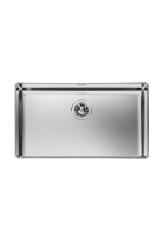 Lavello sottopiano Foster Phantom Slimline in acciaio inossidabile 71x40cm per piani di lavoro in ceramica 1208971121