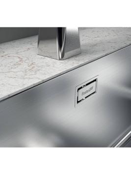 Lavello sottopiano Foster Phantom Slimline in acciaio inossidabile 71x40cm per piani di lavoro in ceramica 1208971121