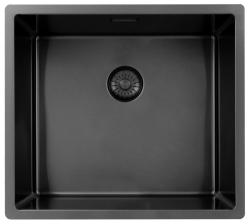 Pure.Sink Exclusivo Lavello in metallo canna di fucile 45x40 cm raggio 10mm sottotop, filotop e sopratop PEX4540-61