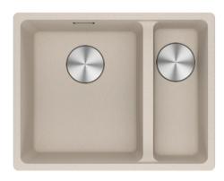 Franke Maris MRG 160-34-15 Fragranite Coffee cream lavandino Lato sinistro sottotop 125.0725.663