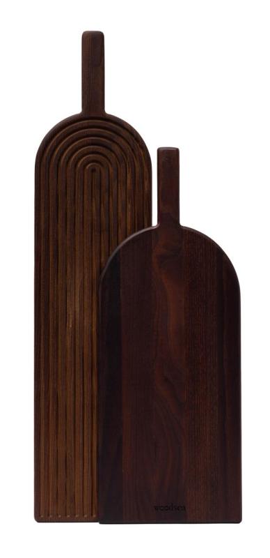 Woodsea Rainbow Ash L - Ash Wood Rainbow Cutting and Serving Board 63x15 cm 1208971564