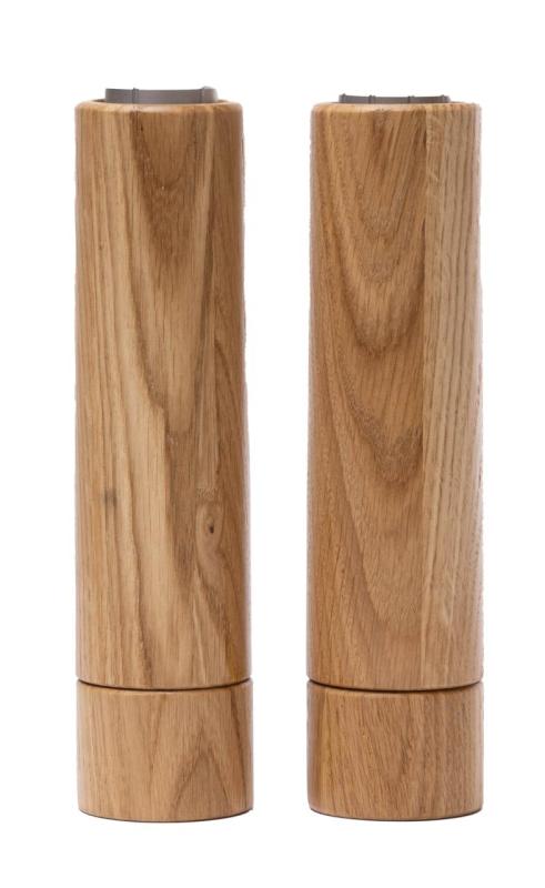 Woodsea Upside Down Oak - Oak wooden salt mill Ø5.4x22.5 cm 1208971591