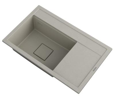 Graniteland Seta Granito Beige Lavello da Incasso Sabbia 80x50 cm1208971620