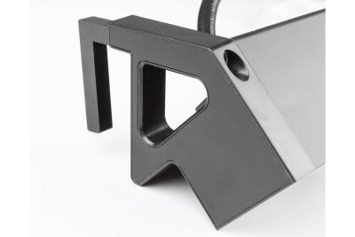 Presa per mobili BASCO, 3xSHUKO, USB A+C, cavo 1,5 m, nero