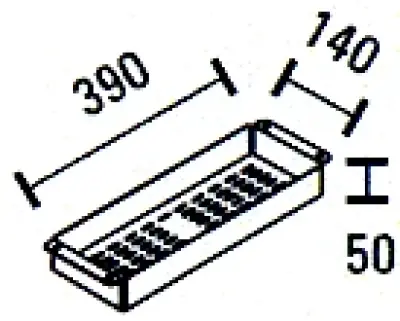 ABK Contenitore per rifiuti in acciaio inossidabile  BAR14 KS01014001