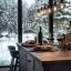 Imposta l'Atmosfera: Idee di Illuminazione per una Cucina Natalizia Accogliente